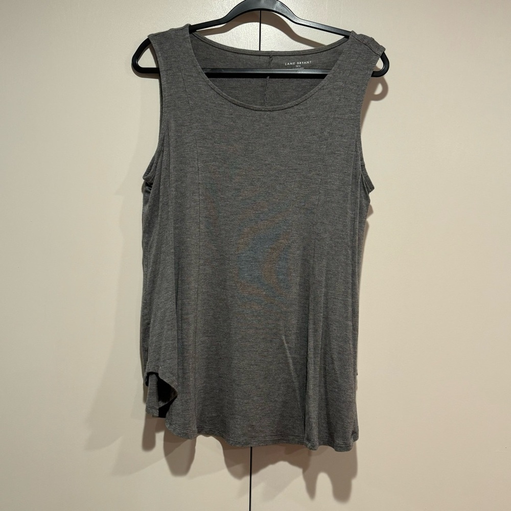 5/25 Women’s Plus Size Stretch Performance Tanktop in Grey